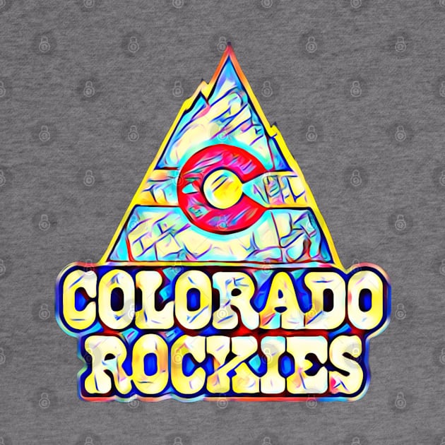 Colorado Rockies Hockey by Kitta’s Shop